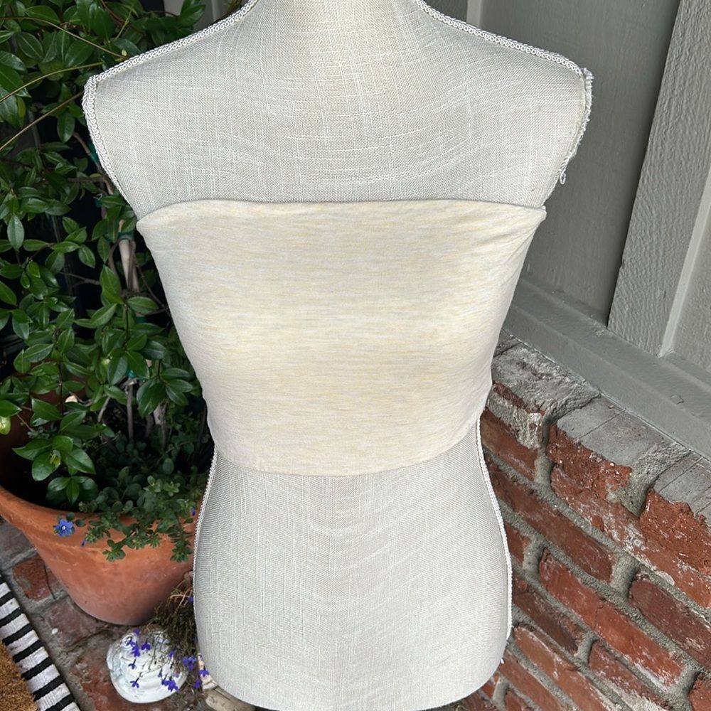NWT Free People FP Intimately Essential Bandeau Brami in Ivory Cream Size: M - Picture 4 of 7
